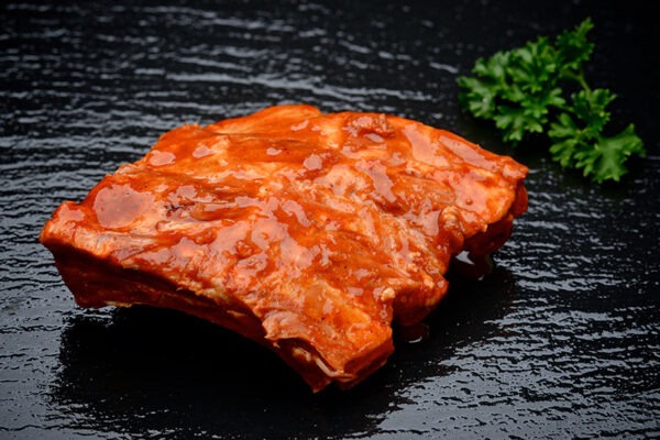 Gemar. gekookt Spare-ribben 3 rib