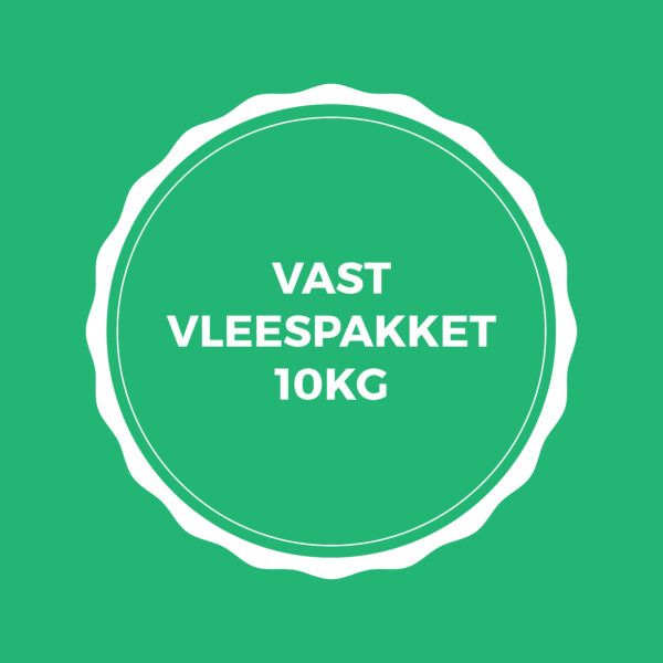 Vast vleespakket 10 kg