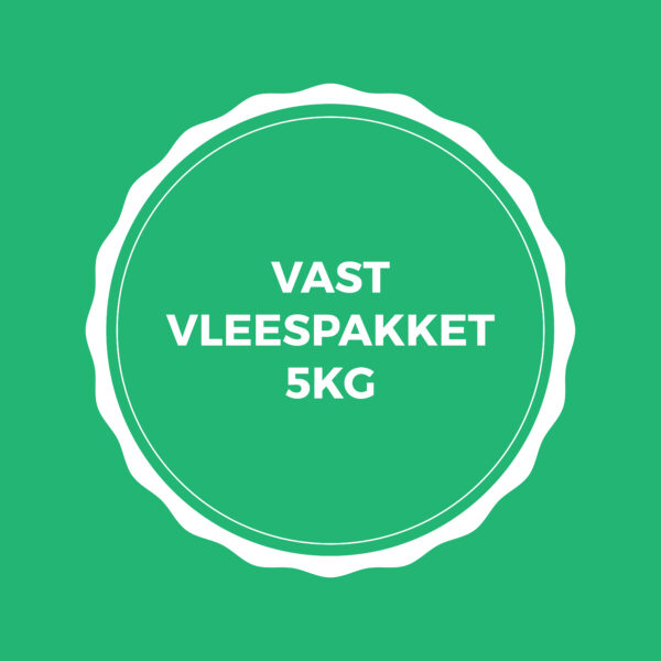 Vast vleespakket 5 kg