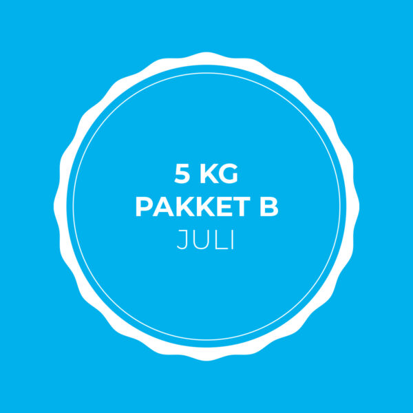 5 kg vleespakket B - juli