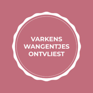 Varkenswangetjes ontvliest