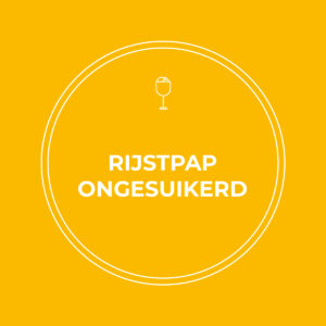 Rijstpap ongesuikerd