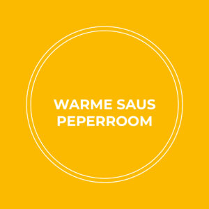 Warme saus - peperroomsaus